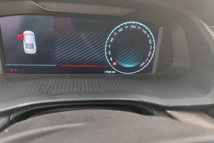 Used Skoda Octavia 2021 PRO TSI280 DSG Prestige Edition Odometer Close Up