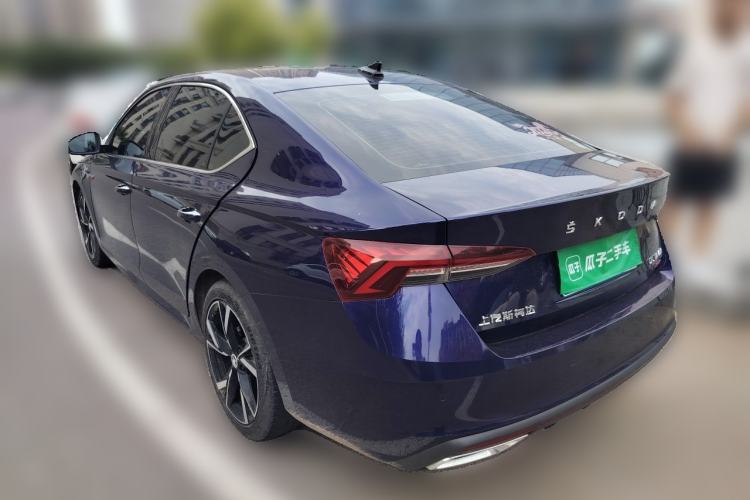 Used Skoda Octavia 2021 PRO TSI280 DSG Prestige Edition Rear Left 45 Deg