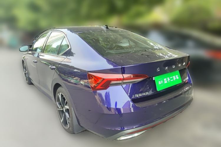 Used Skoda Octavia 2021 PRO TSI280 DSG Luxury Edition Rear Left 45 Deg