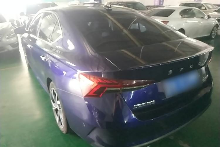 Used Skoda Octavia 2021 PRO TSI280 DSG Flagship Edition Rear Left 45 Deg