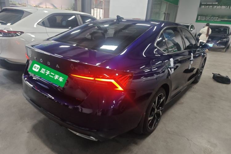 Used Skoda Octavia 2021 PRO TSI280 DSG Luxury Edition Rear Right 45 Deg
