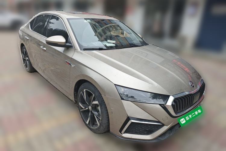 Used Skoda Octavia 2021 PRO TSI280 DSG Prestige Edition Front Right 45 Deg