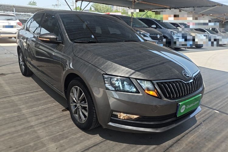 Used Skoda Octavia 2021 1.5L Automatic Comfort Edition Front Right 45 Deg