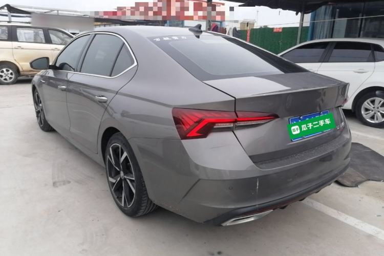 Used Skoda Octavia 2021 PRO TSI280 DSG Prestige Edition Rear Left 45 Deg