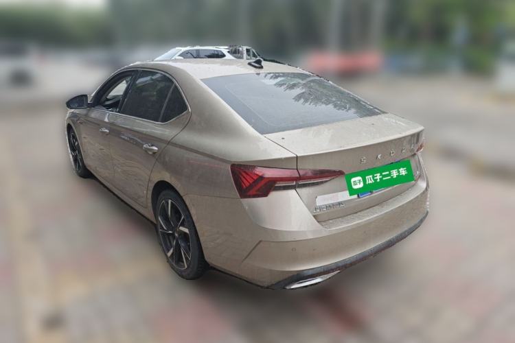 Used Skoda Octavia 2021 PRO TSI280 DSG Prestige Edition Rear Left 45 Deg