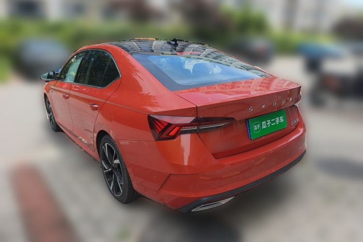 Used Skoda Octavia 2021 PRO TSI280 DSG Flagship Edition Rear Left 45 Deg
