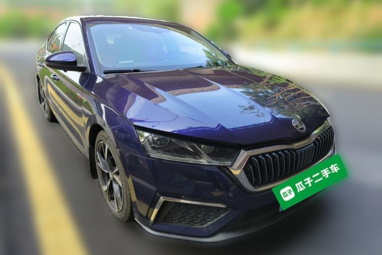 Used Skoda Octavia 2021 PRO TSI280 DSG Flagship Edition Front Right 45 Deg