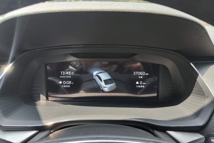 Used Skoda Octavia 2021 PRO TSI280 DSG Flagship Edition Odometer Close Up