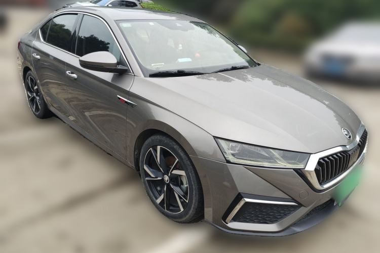 Used Skoda Octavia 2021 PRO TSI280 DSG Prestige Edition Front Right 45 Deg