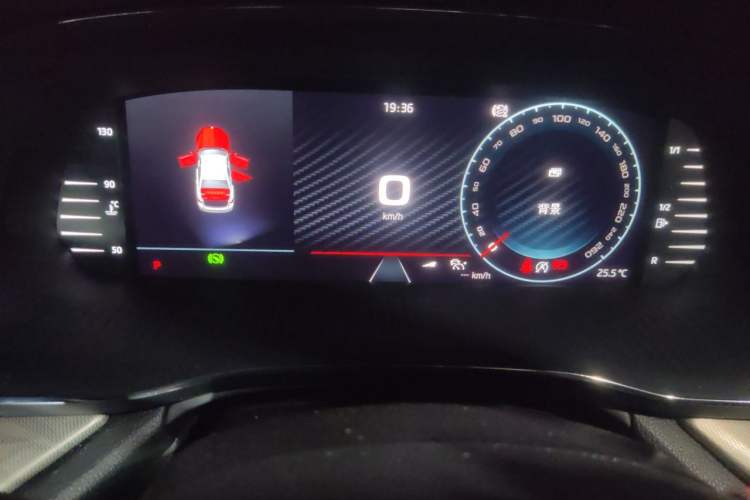 Used Skoda Octavia 2021 PRO TSI280 DSG Prestige Edition Odometer Close Up