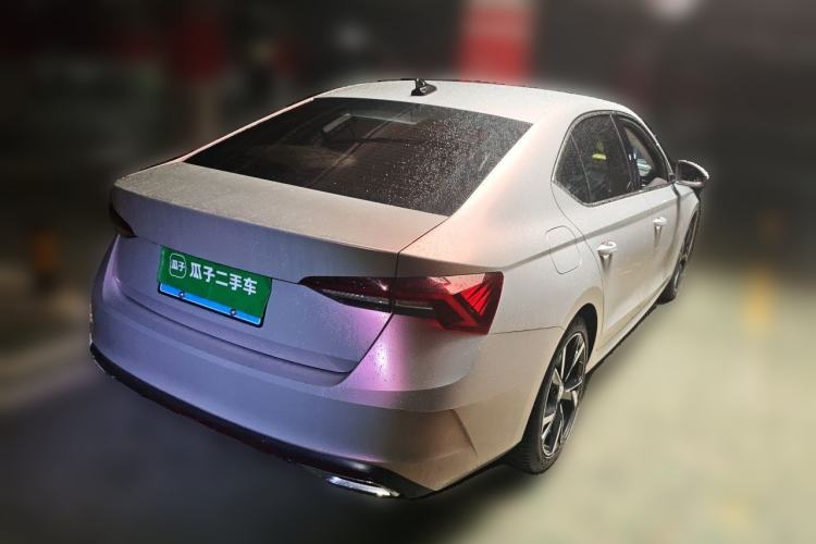 Used Skoda Octavia 2021 PRO TSI280 DSG Prestige Edition Rear Right 45 Deg