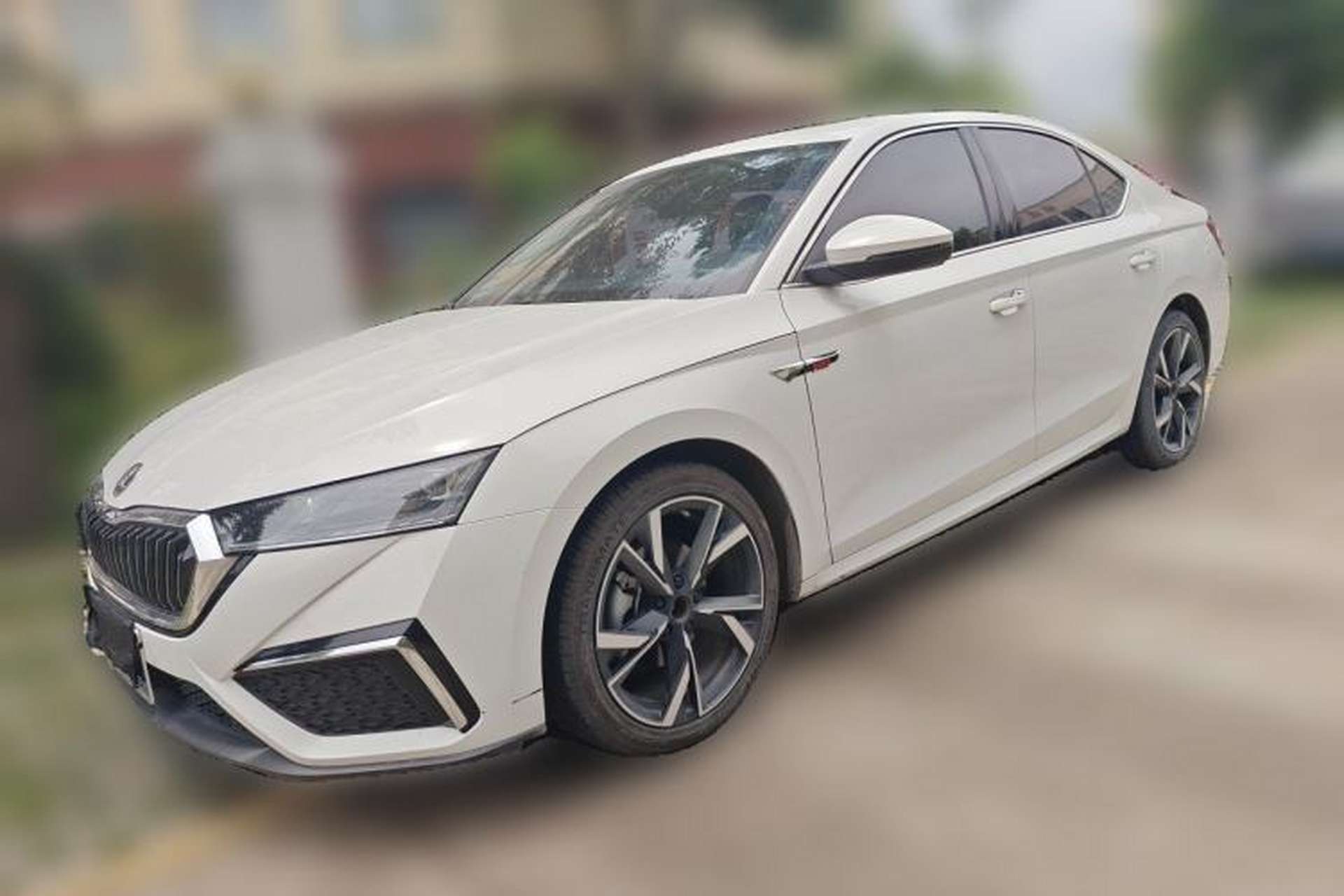 Used Skoda Octavia 2021 PRO TSI280 DSG Luxury Edition Front Left 45 Deg