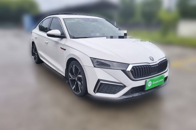 Used Skoda Octavia 2021 PRO TSI280 DSG Prestige Edition Front Right 45 Deg