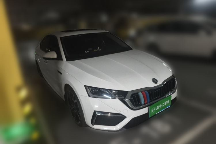 Used Skoda Octavia 2021 PRO TSI280 DSG Luxury Edition Front Right 45 Deg