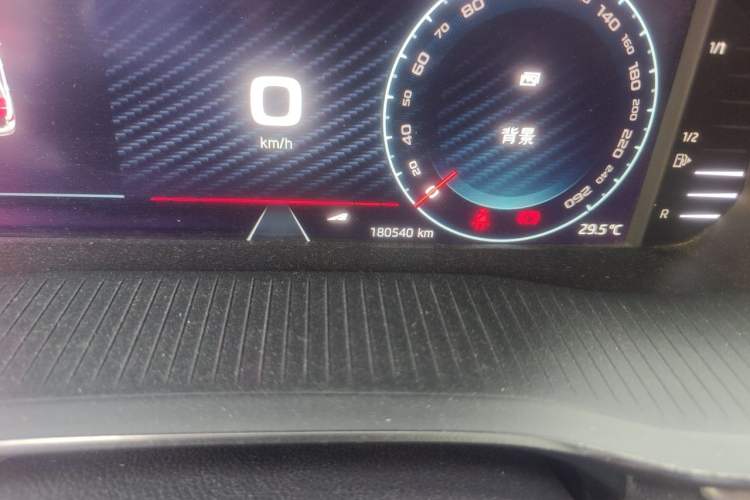 Used Skoda Octavia 2021 PRO TSI280 DSG Prestige Edition Odometer Close Up