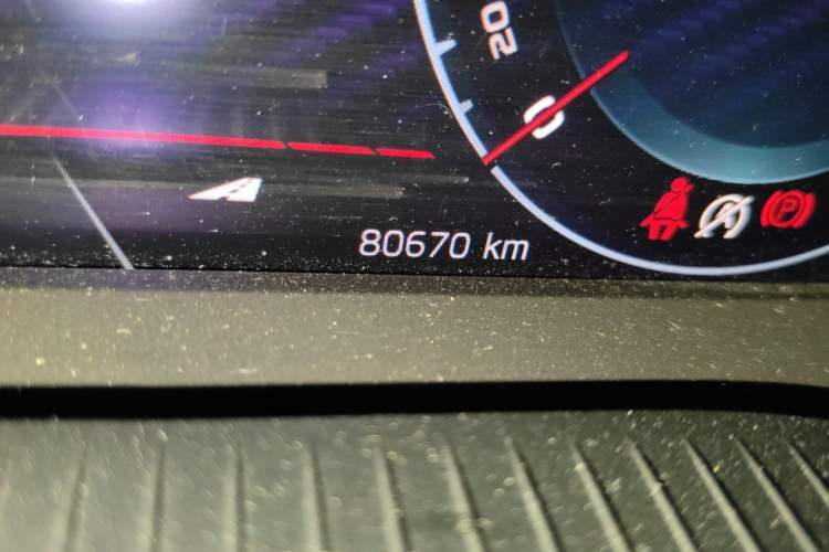 Used Skoda Octavia 2021 PRO TSI280 DSG Prestige Edition Odometer Close Up