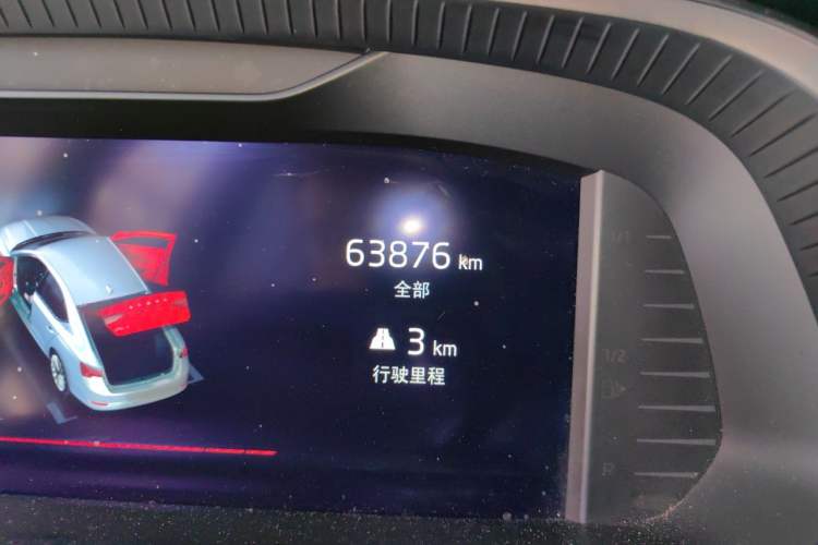 Used Skoda Octavia 2021 PRO TSI280 DSG Prestige Edition Odometer Close Up