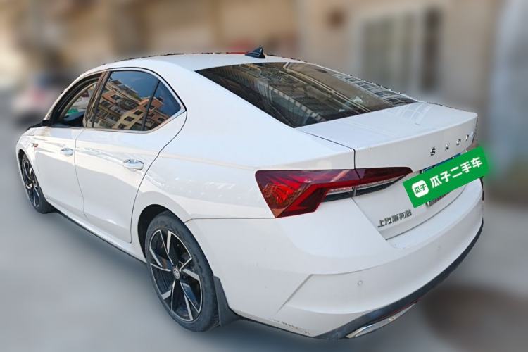 Used Skoda Octavia 2021 PRO TSI280 DSG Luxury Edition Rear Left 45 Deg