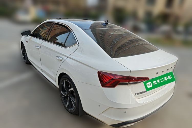 Used Skoda Octavia 2021 PRO TSI280 DSG Flagship Edition Rear Left 45 Deg
