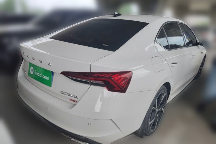 Used Skoda Octavia 2021 PRO TSI280 DSG Prestige Edition Rear Right 45 Deg