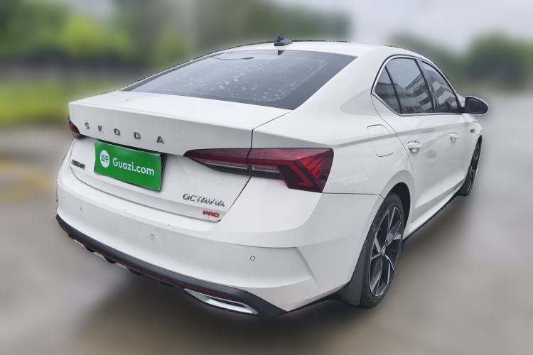 Used Skoda Octavia 2021 PRO TSI280 DSG Prestige Edition Rear Right 45 Deg
