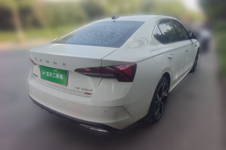 Used Skoda Octavia 2021 PRO TSI280 DSG Prestige Edition Rear Right 45 Deg