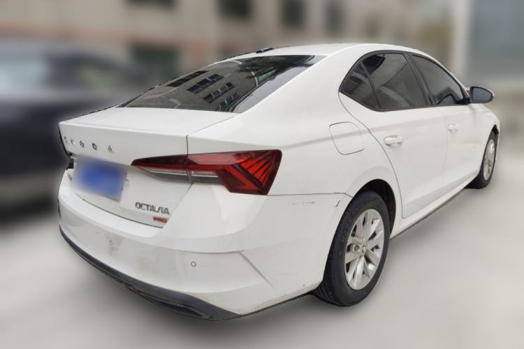 Used Skoda Octavia 2021 PRO TSI280 DSG Performance Edition Rear Right 45 Deg
