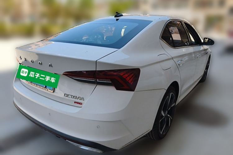 Used Skoda Octavia 2021 PRO TSI280 DSG Luxury Edition Rear Right 45 Deg