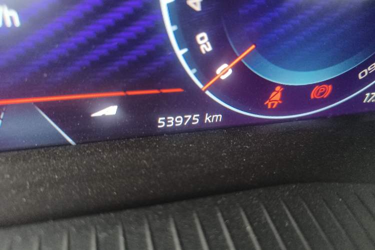 Used Skoda Octavia 2022 PRO TSI280 Luxury Edition Odometer Close Up