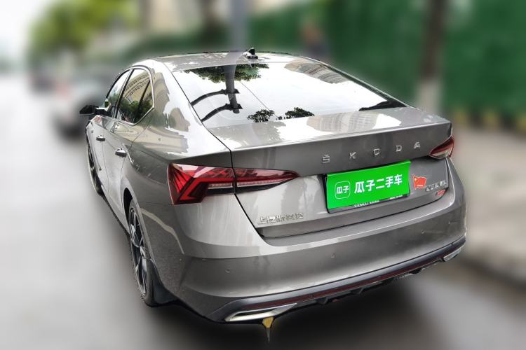 Used Skoda Octavia 2022 PRO TSI280 Luxury Edition Rear Left 45 Deg