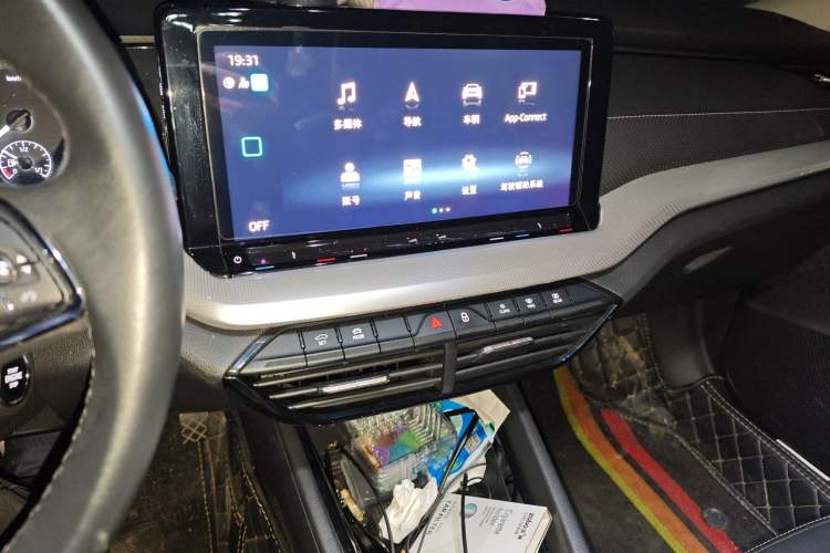 Used Skoda Octavia 2022 PRO TSI280 Luxury Edition Audio And AC Panel