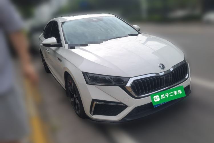 Used Skoda Octavia 2022 PRO TSI280 Luxury Edition Front Right 45 Deg