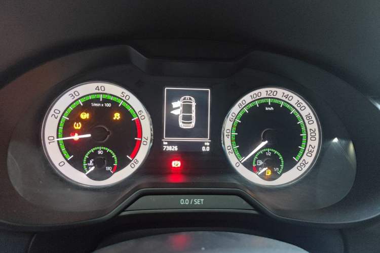 Used Skoda Octavia 2022 1.5L Automatic Comfort Edition Instrument Cluster