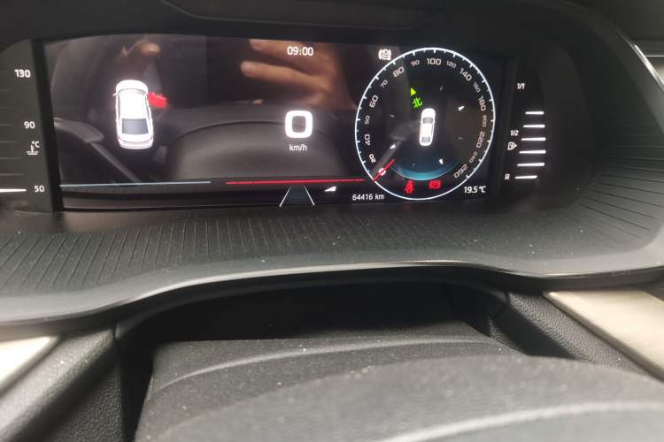 Used Skoda Octavia 2022 PRO TSI280 Luxury Edition Odometer Close Up