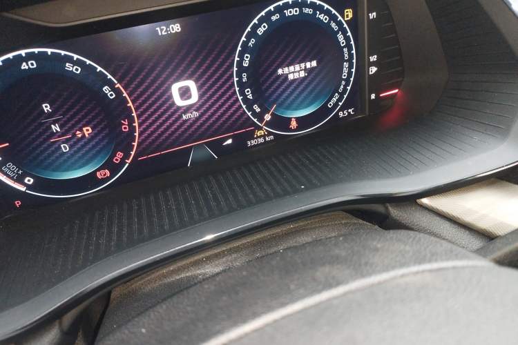 Used Skoda Octavia 2022 PRO TSI280 Luxury Edition Odometer Close Up