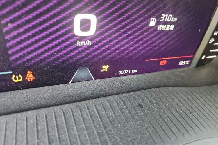 Used Skoda Octavia 2022 PRO TSI280 Luxury Edition Odometer Close Up