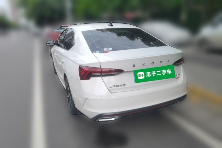 Used Skoda Octavia 2022 PRO TSI280 Luxury Edition Rear Left 45 Deg