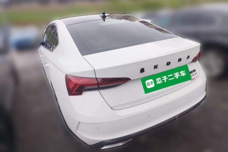 Used Skoda Octavia 2022 PRO TSI280 Luxury Edition Rear Left 45 Deg
