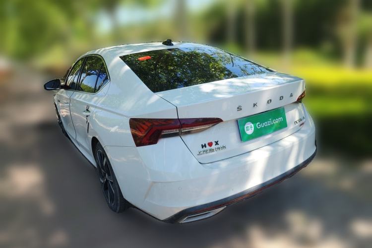 Used Skoda Octavia 2022 PRO TSI280 Luxury Edition Rear Left 45 Deg