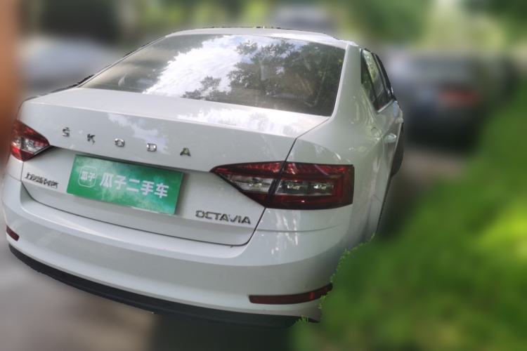 Used Skoda Octavia 2022 1.5L Automatic Comfort Edition Rear Right 45 Deg