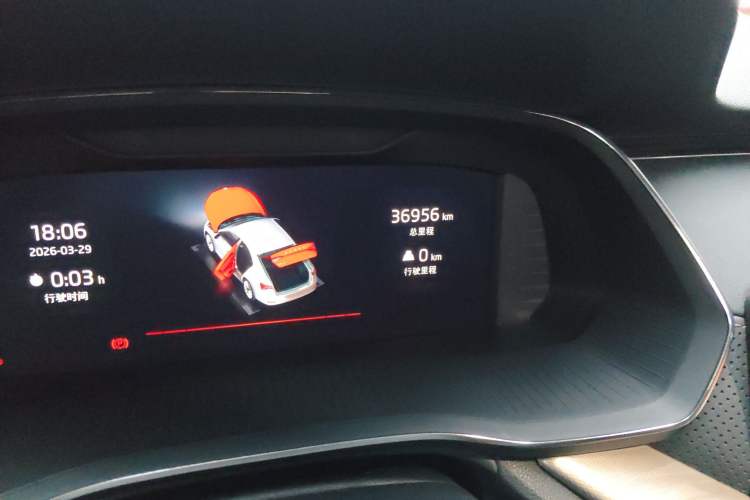 Used Skoda Octavia 2023 Revised PRO TSI280 Luxury Edition Odometer Close Up