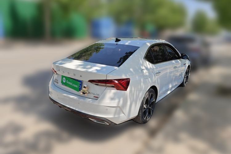 Used Skoda Octavia 2023 Revised PRO TSI280 Luxury Edition Rear Right 45 Deg