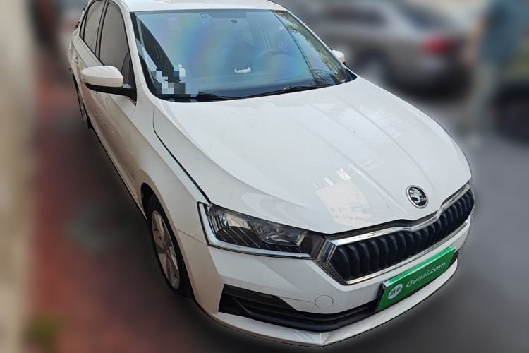 Used Skoda Rapid 2020 1.5L Manual Standard Edition Front Right 45 Deg