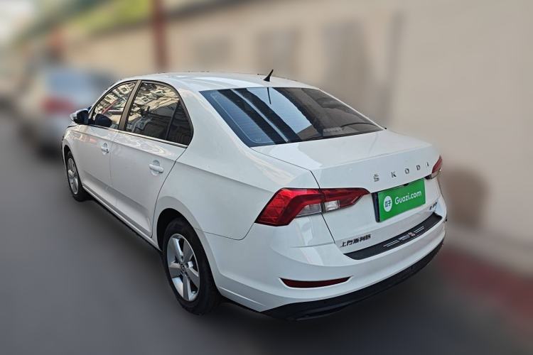 Used Skoda Rapid 2020 1.5L Manual Standard Edition Rear Left 45 Deg