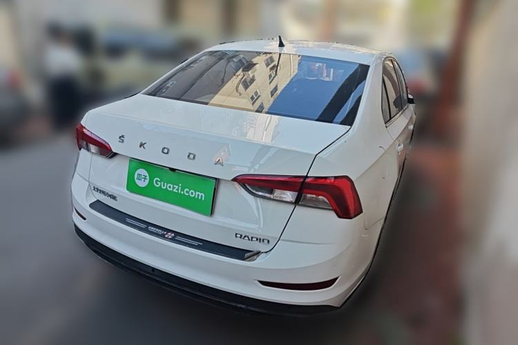 Used Skoda Rapid 2020 1.5L Manual Standard Edition Rear Right 45 Deg