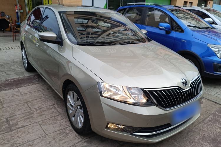 Used Skoda Rapid 2019 1.5L Automatic Comfort Edition China V Standard Front Right 45 Deg