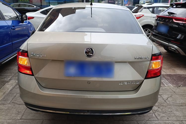 Used Skoda Rapid 2019 1.5L Automatic Comfort Edition China V Standard Rear