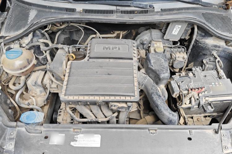 Used Skoda Rapid 2013 1.6L Manual Smart Selection Model Engine Bay