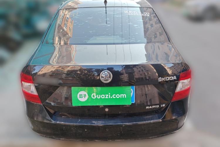 Used Skoda Rapid 2013 1.6L Manual Smart Selection Model Rear