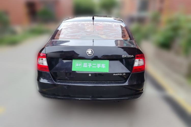 Used Skoda Rapid 2013 1.6L Manual Enjoyment Model Rear